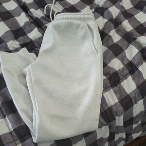 American Eagle Outfitters Light Gray Kids Sweatpants